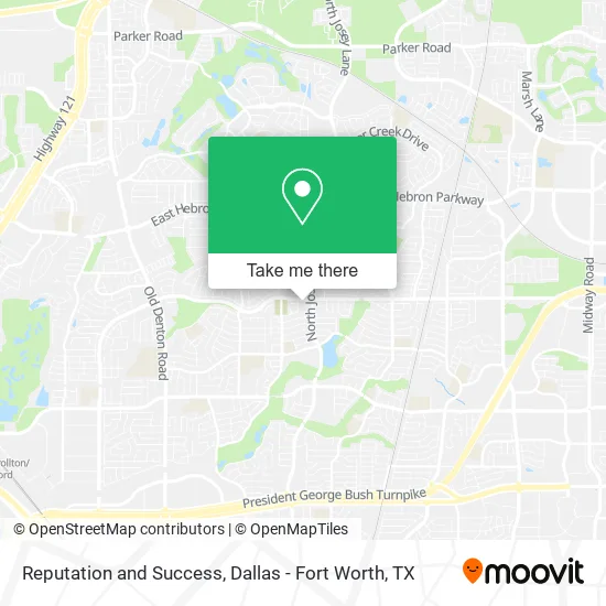 Reputation and Success map