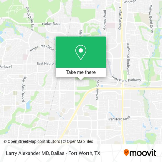 Larry Alexander MD map