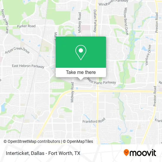 Interticket map