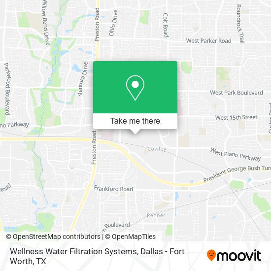 Mapa de Wellness Water Filtration Systems