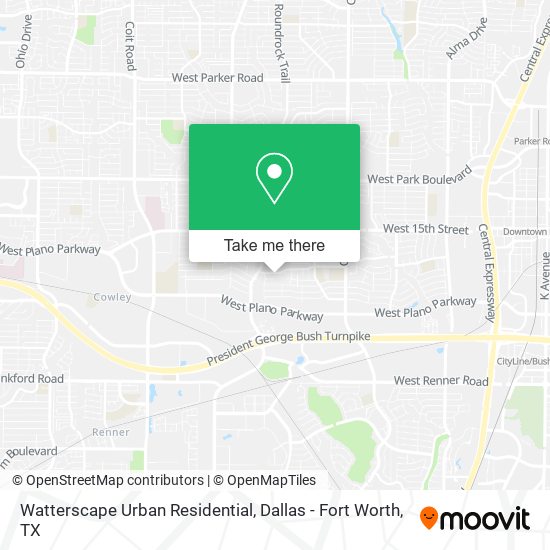 Watterscape Urban Residential map