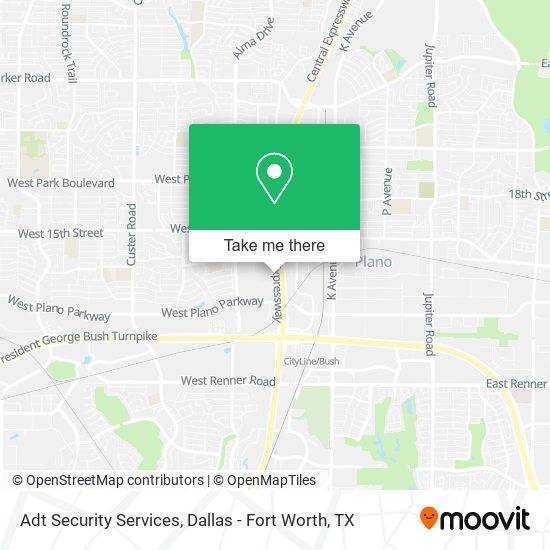 Mapa de Adt Security Services