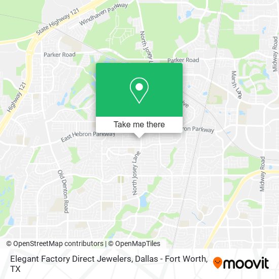 Elegant Factory Direct Jewelers map