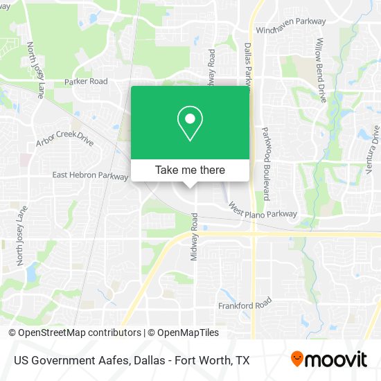 US Government Aafes map