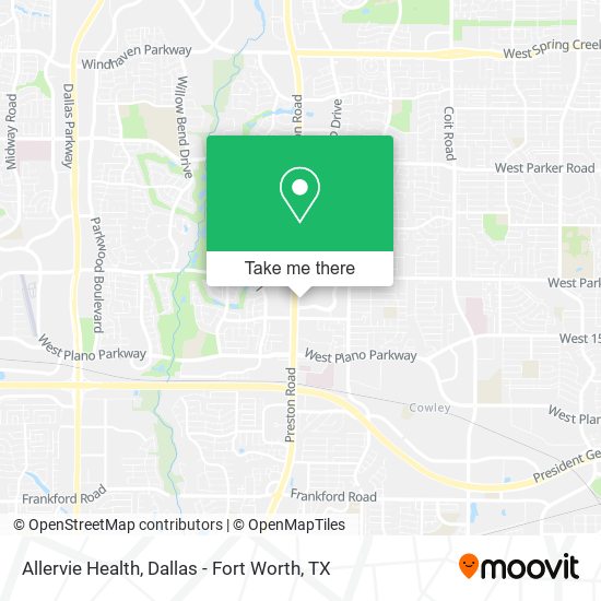Allervie Health map