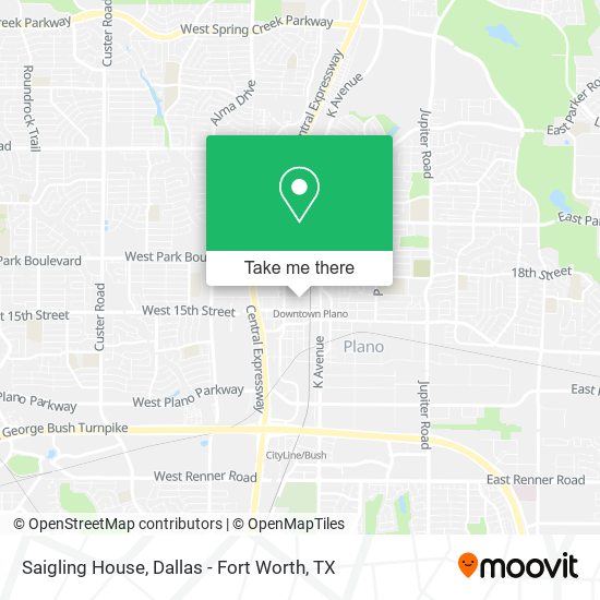 Saigling House map