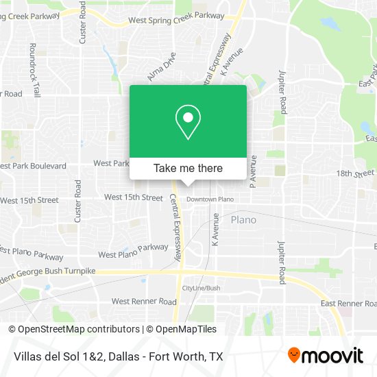Villas del Sol 1&2 map