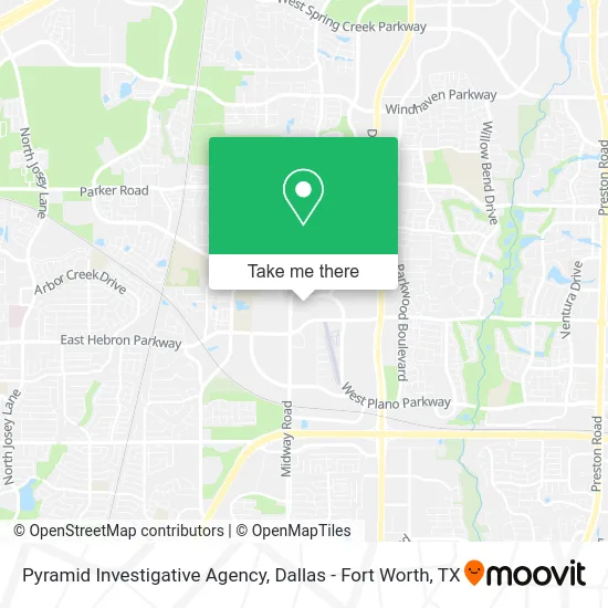 Pyramid Investigative Agency map