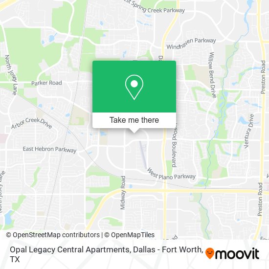 Mapa de Opal Legacy Central Apartments