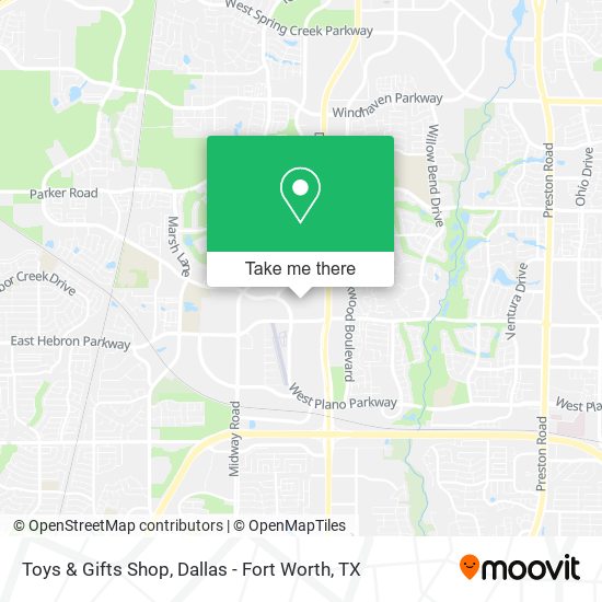 Toys & Gifts Shop map