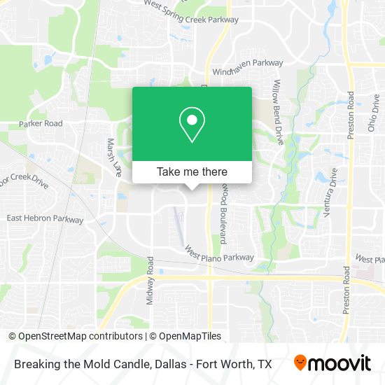 Mapa de Breaking the Mold Candle