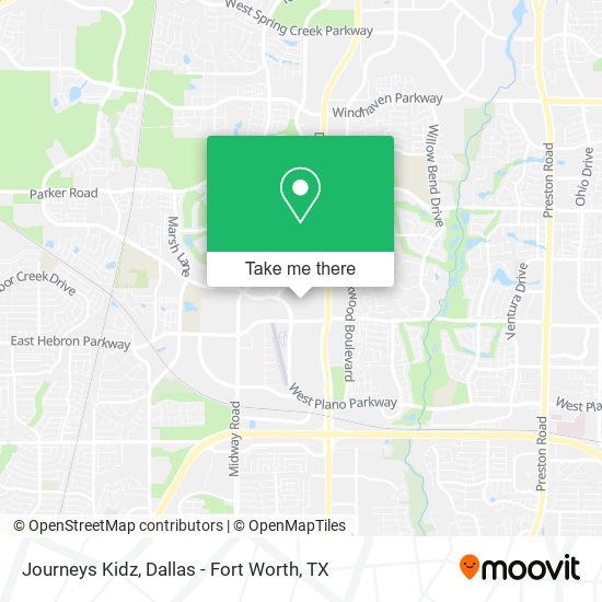 Journeys Kidz map