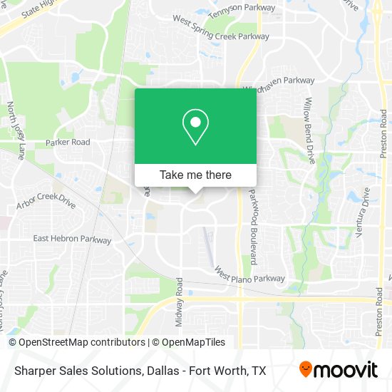 Sharper Sales Solutions map