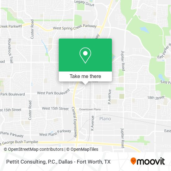 Pettit Consulting, P.C. map