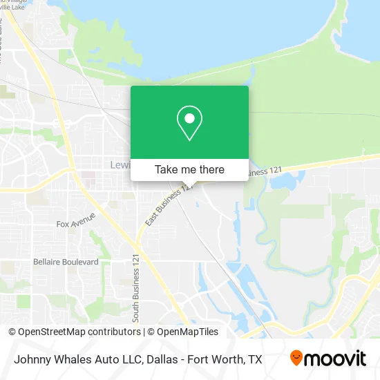 Johnny Whales Auto LLC map