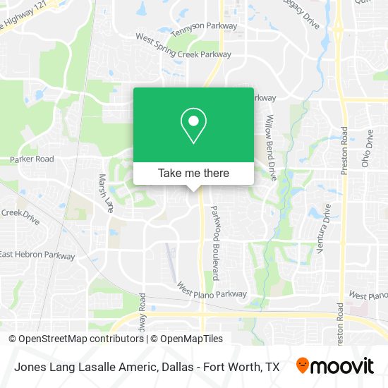 Jones Lang Lasalle Americ map