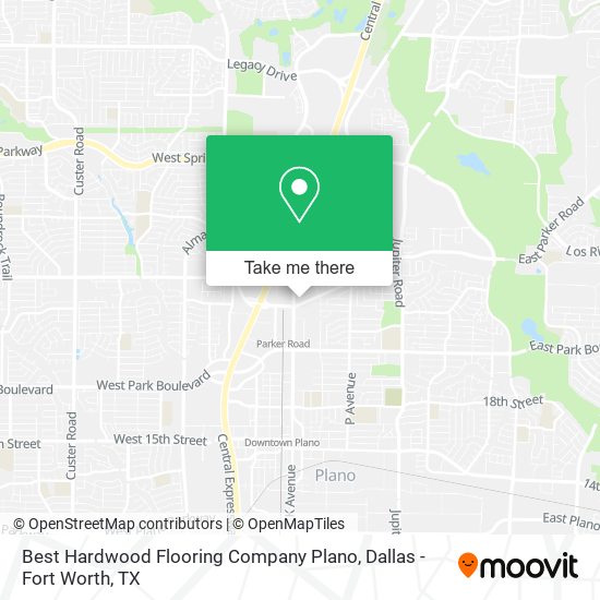 Best Hardwood Flooring Company Plano map