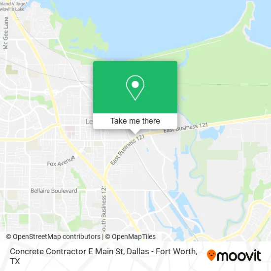 Concrete Contractor E Main St map