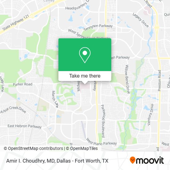 Amir I. Choudhry, MD map