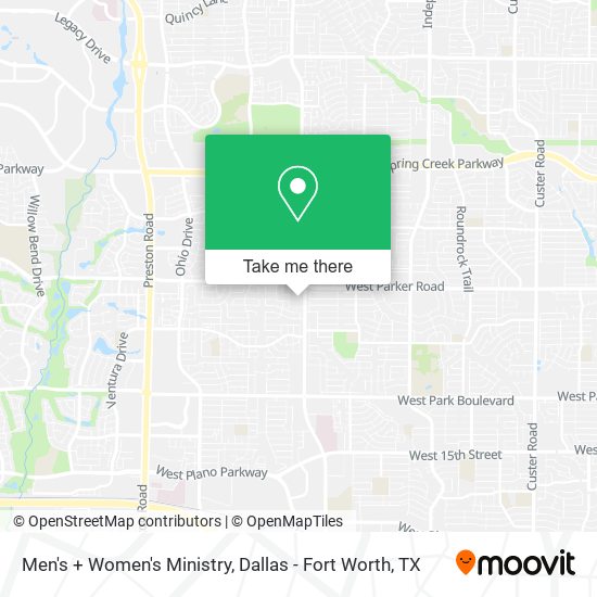 Men's + Women's Ministry map