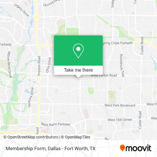 Membership Form map