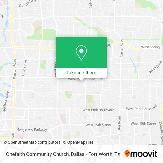 Mapa de Onefaith Community Church