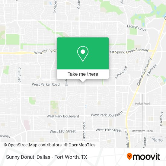 Sunny Donut map