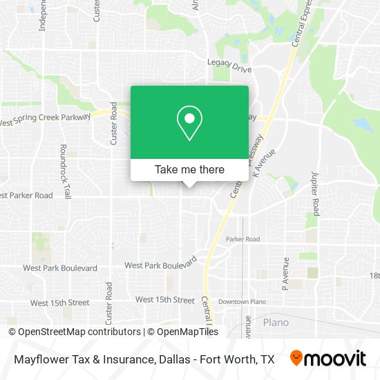 Mapa de Mayflower Tax & Insurance