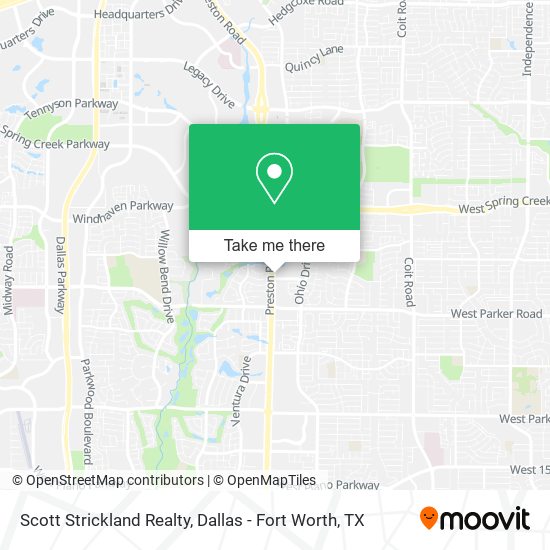 Mapa de Scott Strickland Realty