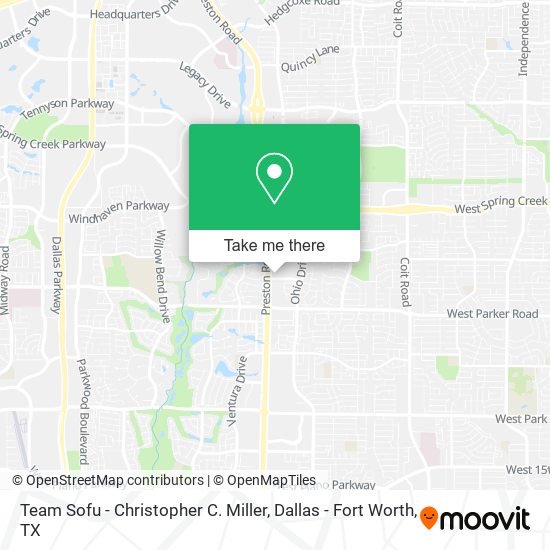 Mapa de Team Sofu - Christopher C. Miller