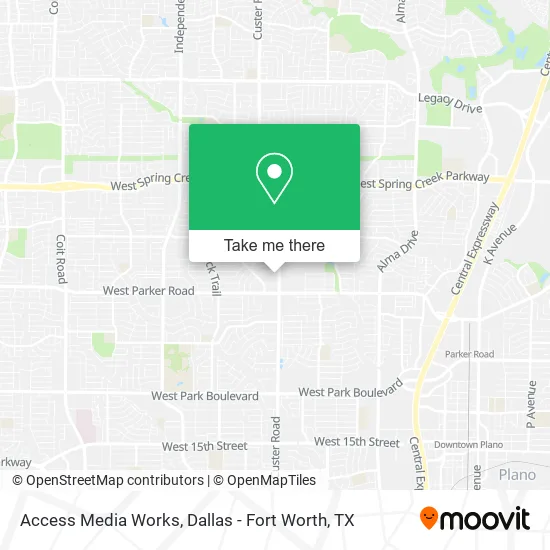 Access Media Works map
