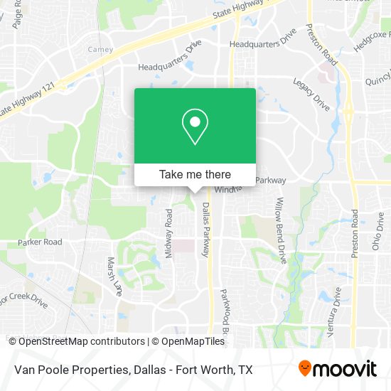 Van Poole Properties map