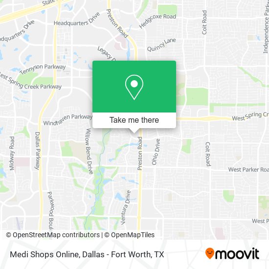 Medi Shops Online map