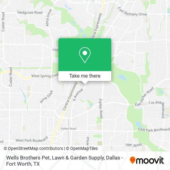 Wells Brothers Pet, Lawn & Garden Supply map