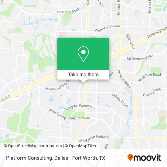Platform Consulting map