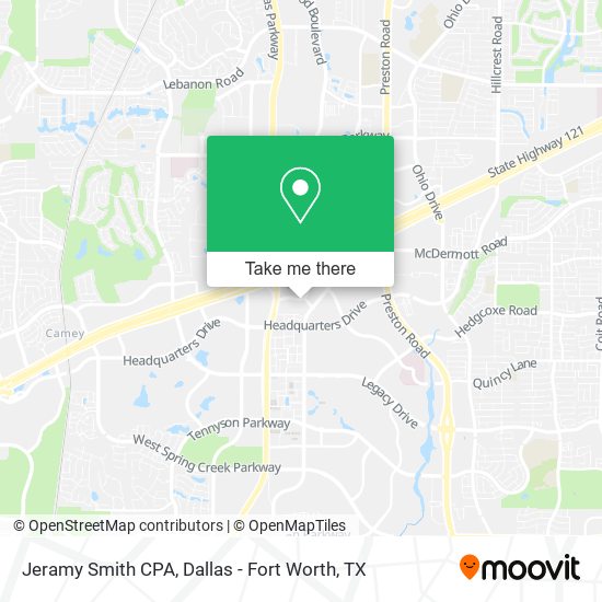Jeramy Smith CPA map