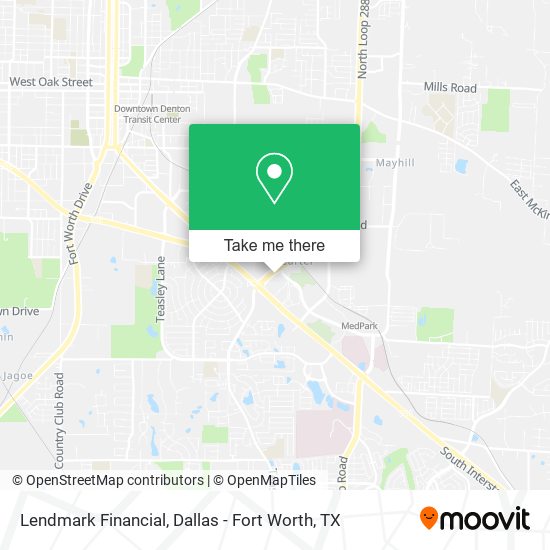Mapa de Lendmark Financial