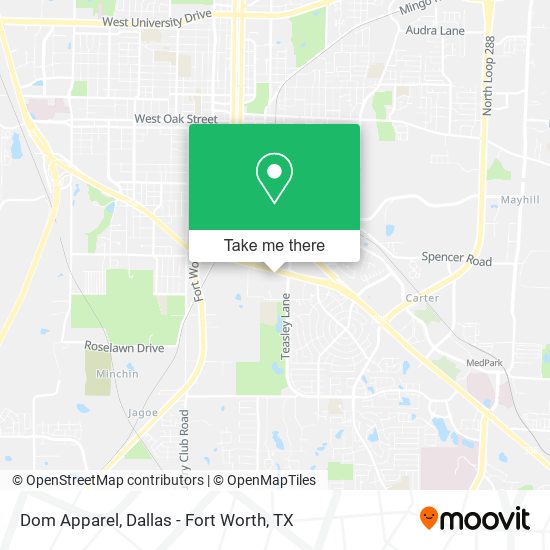 Dom Apparel map