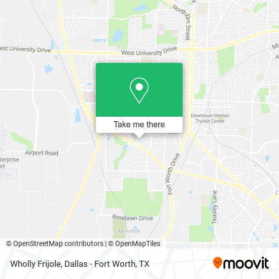 Wholly Frijole map