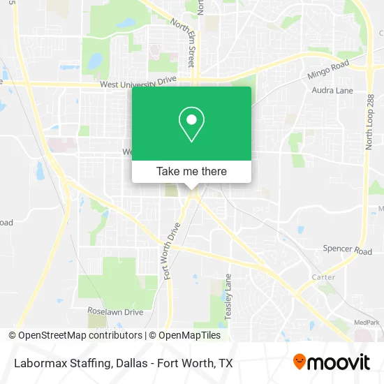 Labormax Staffing map