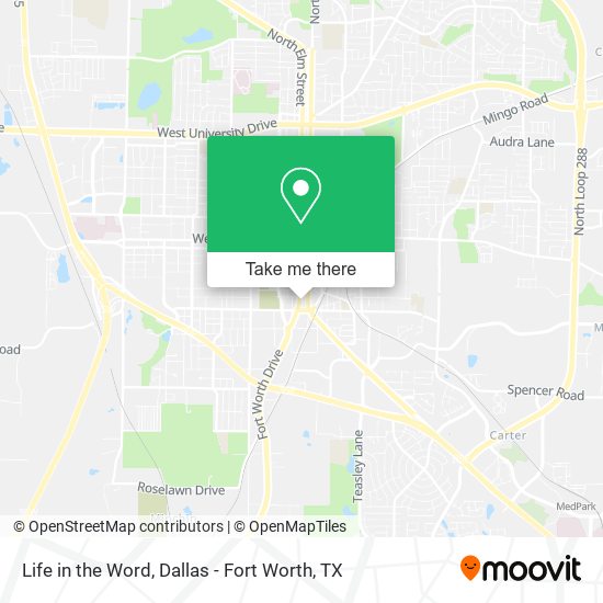 Life in the Word map