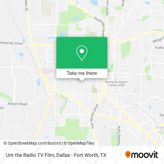 Unt the Radio TV Film map