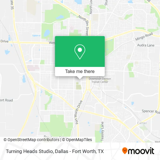 Mapa de Turning Heads Studio