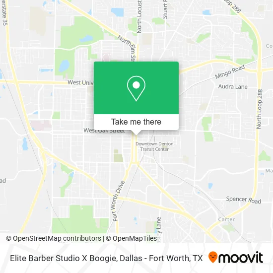 Elite Barber Studio X Boogie map