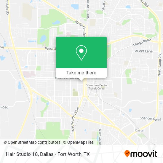 Mapa de Hair Studio 18