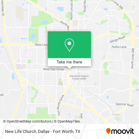 New Life Church map