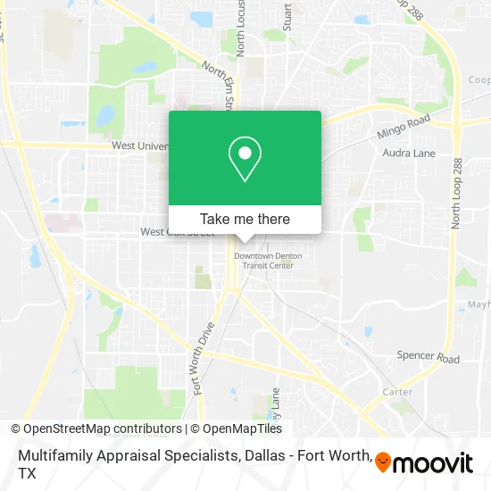 Multifamily Appraisal Specialists map