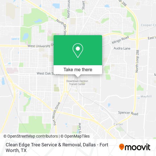 Clean Edge Tree Service & Removal map