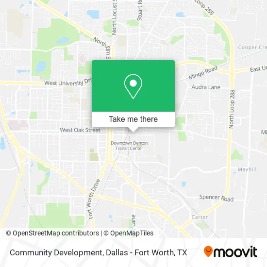 Community Development map