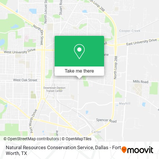 Mapa de Natural Resources Conservation Service
